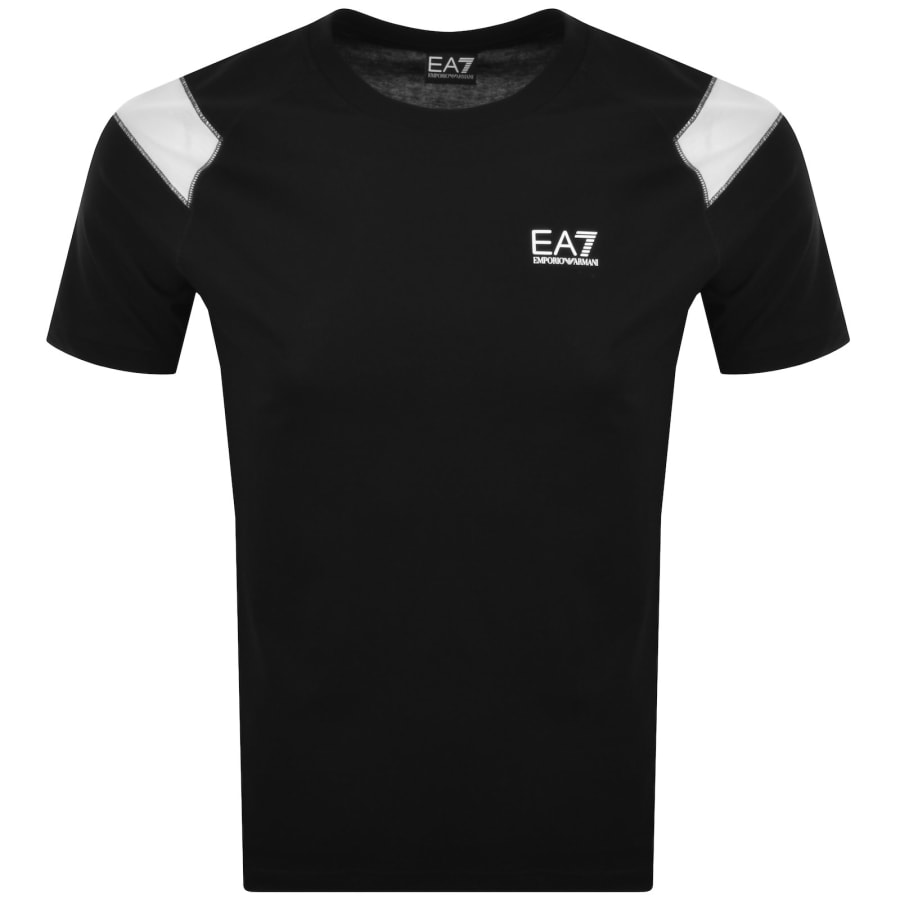 EA7 Emporio Armani Train Core ID T Shirt Black | Mainline Menswear us